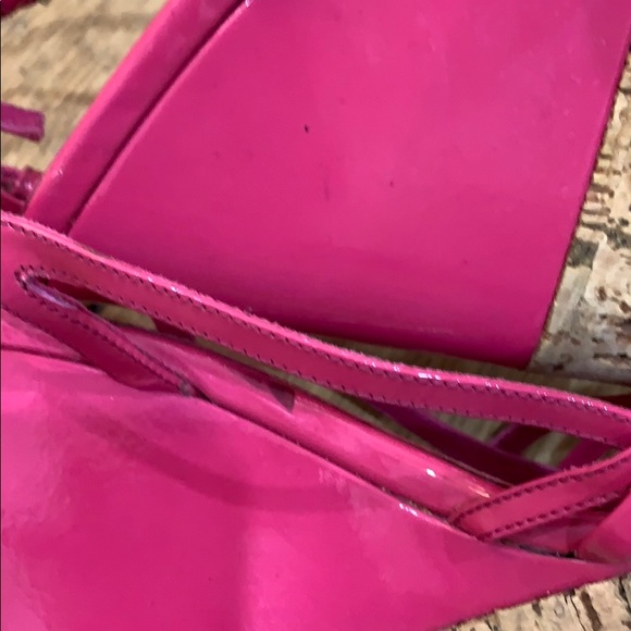 HOT Pink Prada Wedge - Picture 4 of 6